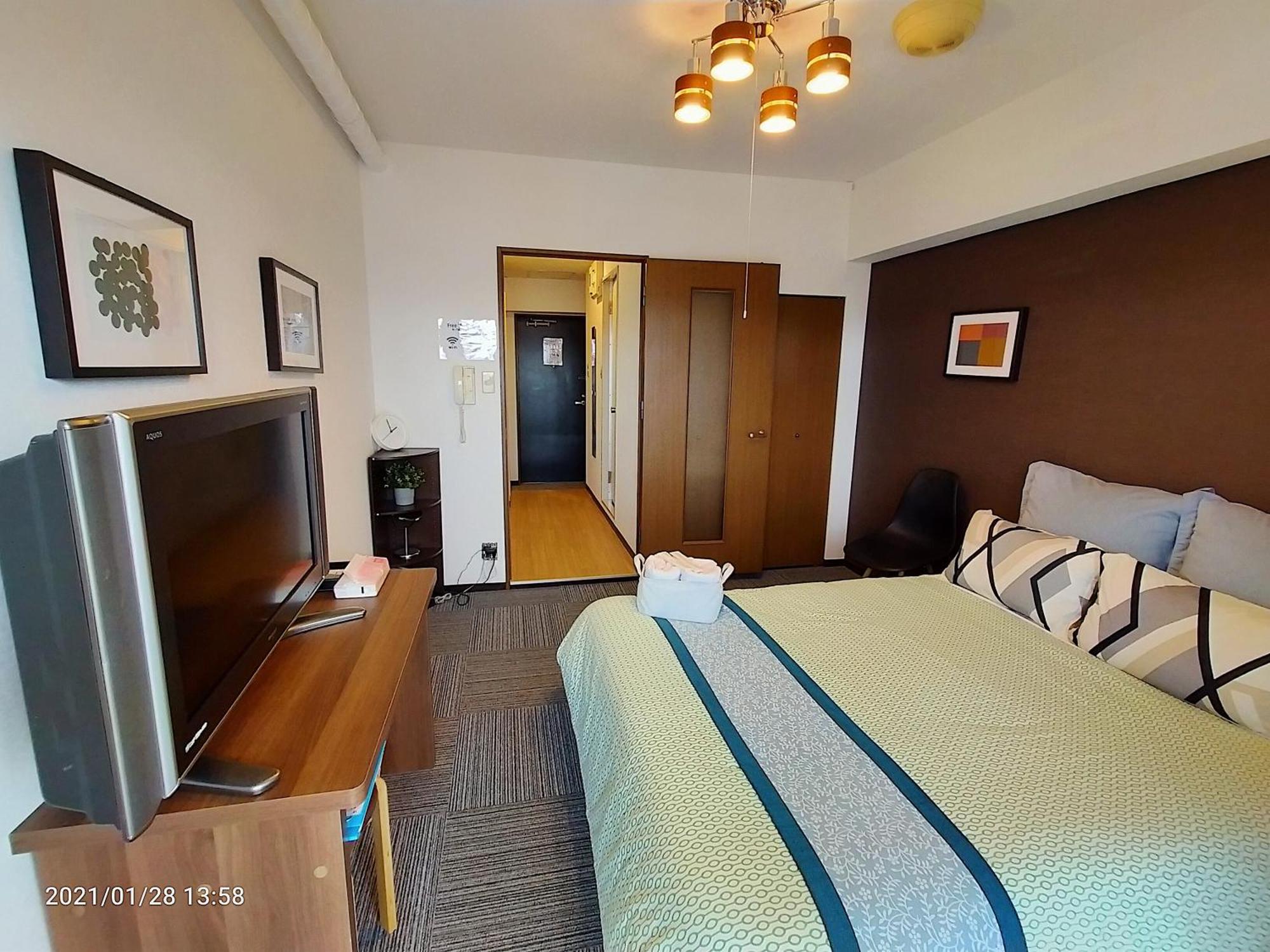 Apartmán Coco Fukuoka Chiyo Pokoj fotografie